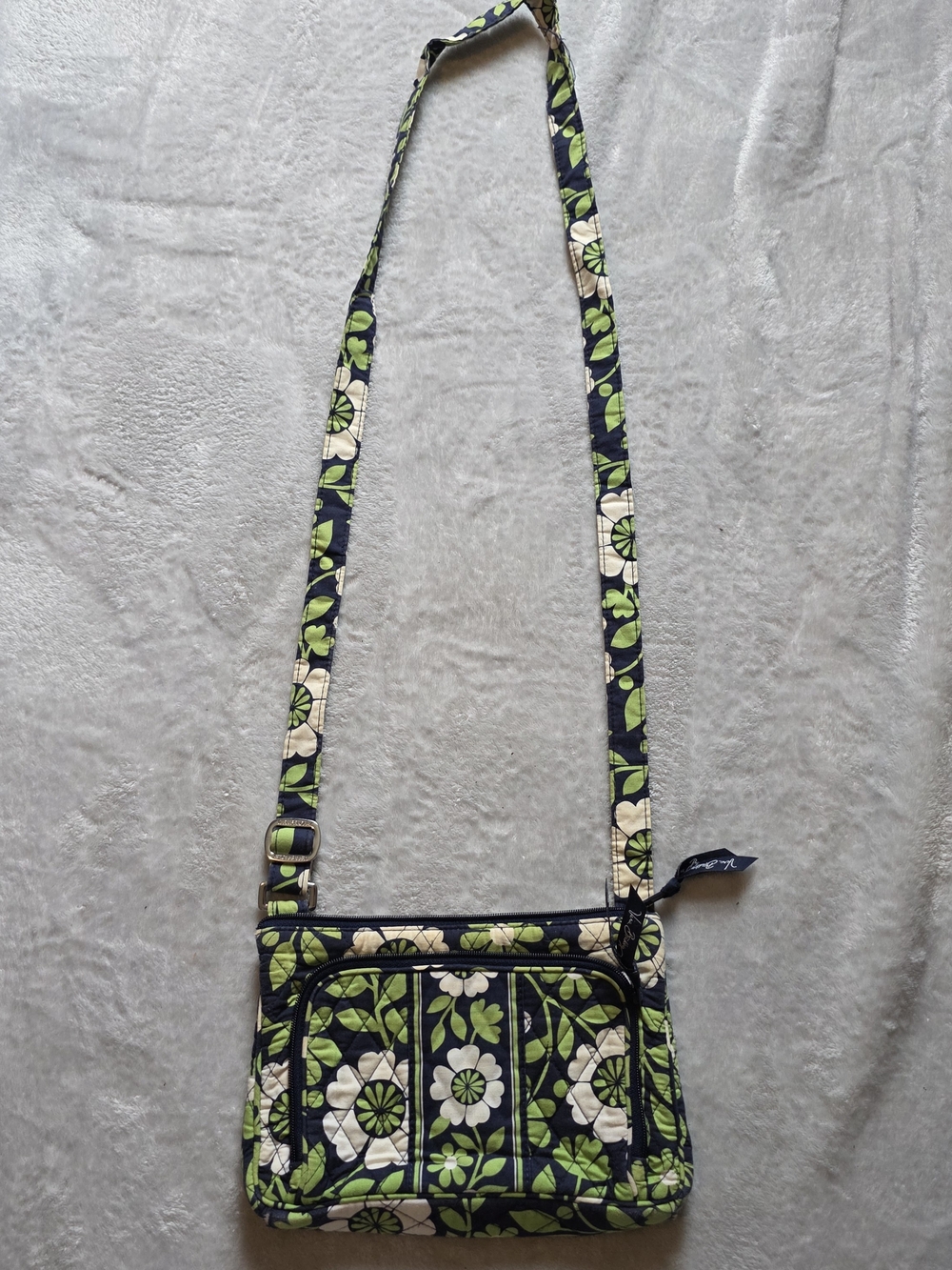 Vera Bradley Retired Lucky You Crossbody Hipster Purse